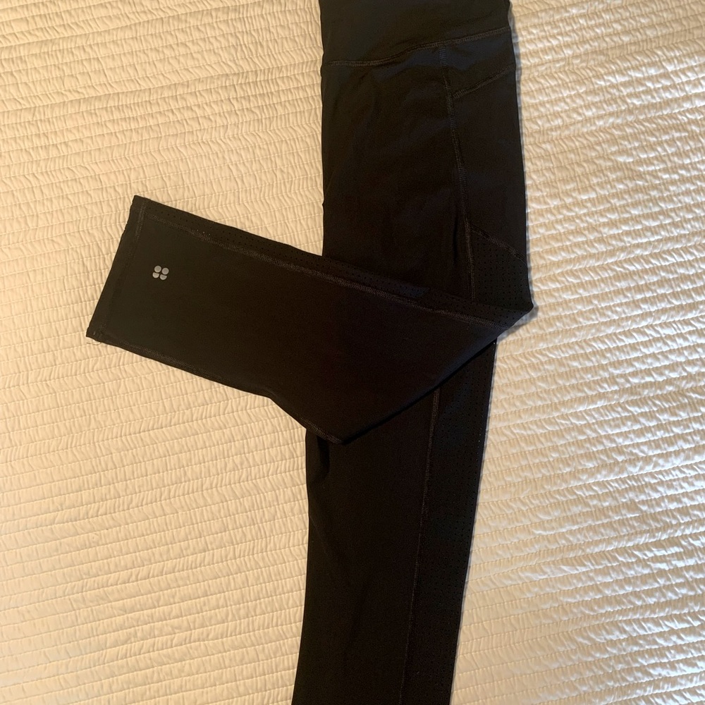 Sweaty Betty black leggings, size medium